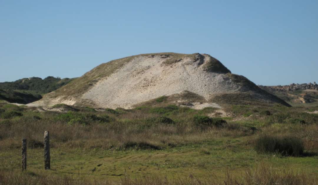 Auf einer Strecke von mehr als 3.000 Kilometern an der Atlantikküste Brasiliens finden sich zahlreiche solcher Sambaquis, Hügel aus Muscheln und anderem kalkhaltigen Material.