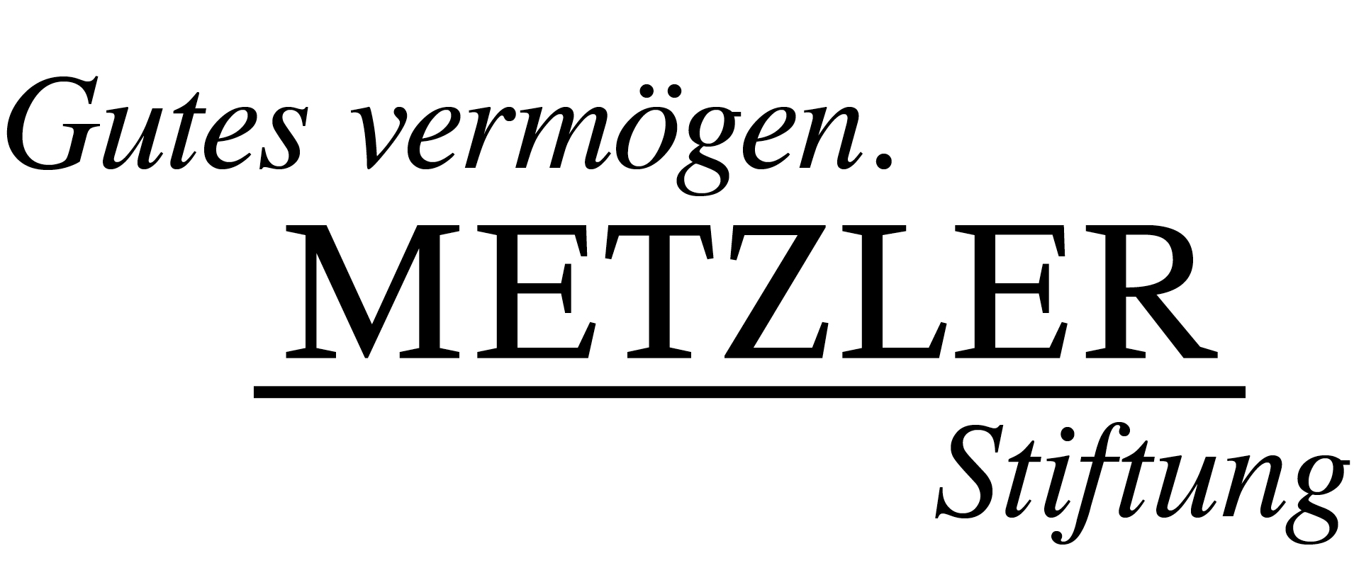 Metzler-Stiftung Logo